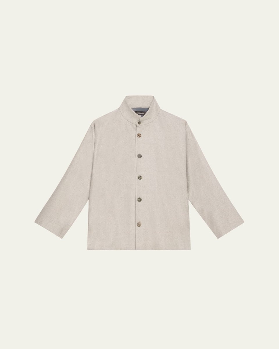 Caucasus Notch Collar Jacket (Mid Plus Length)